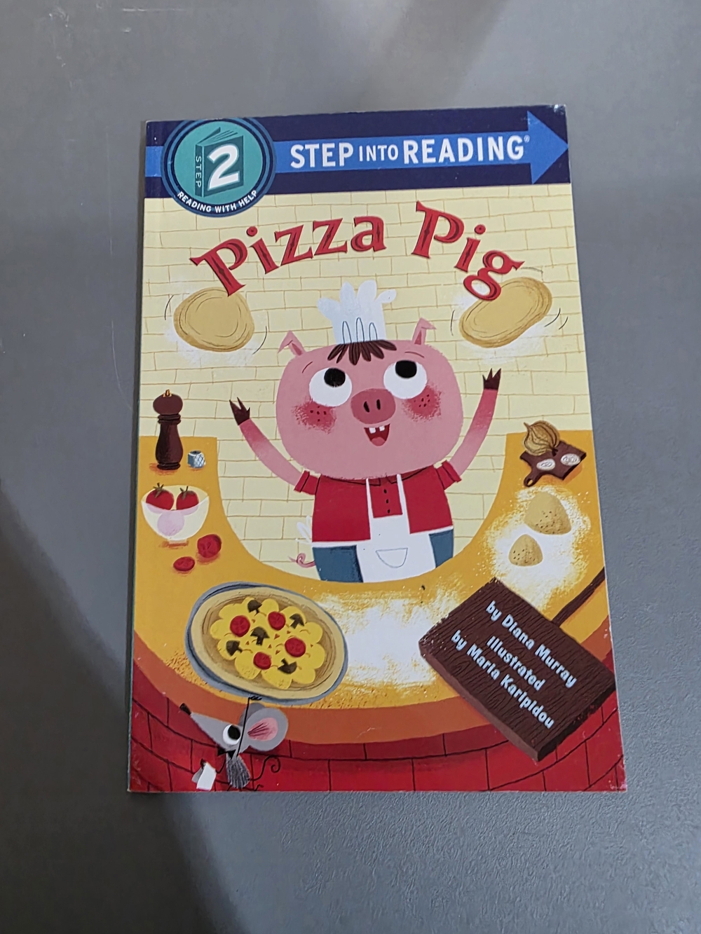 Step Into Reading Stage 2 Pizza Pig Paperback Book